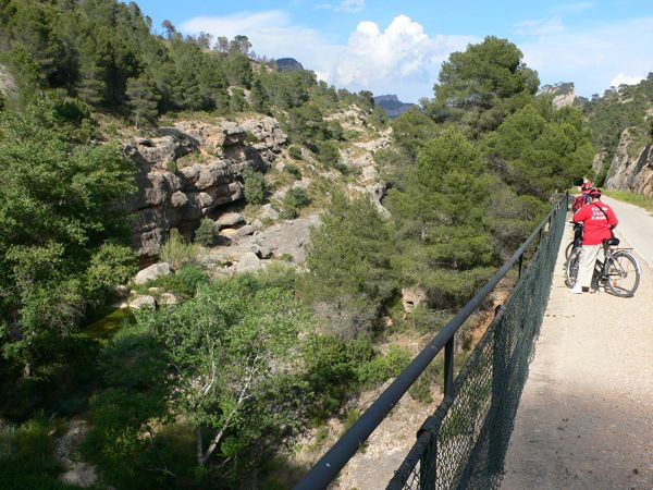 Puente en la parte final del congosto 