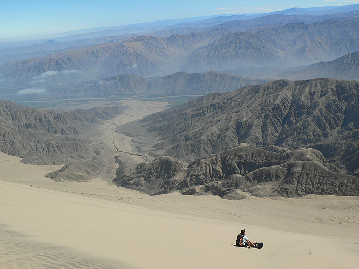 La bajada final es casi un kilómetro de descenso ininterrumpido
