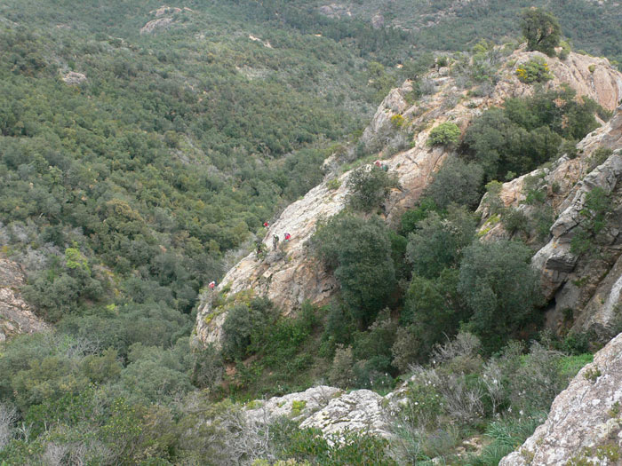 Vista a la zona de l`Agulla de l