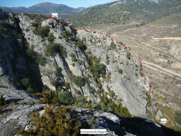 La vía ferrata (© Montañismo para todos) 