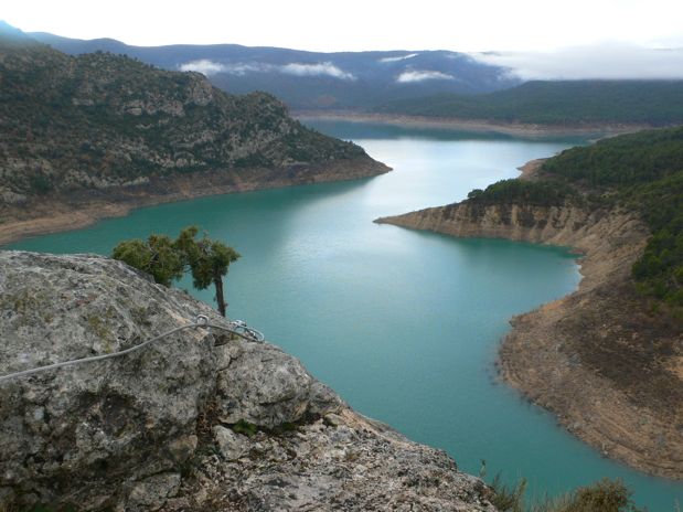 Las vistas al pantano de Canelles saben a gloria 