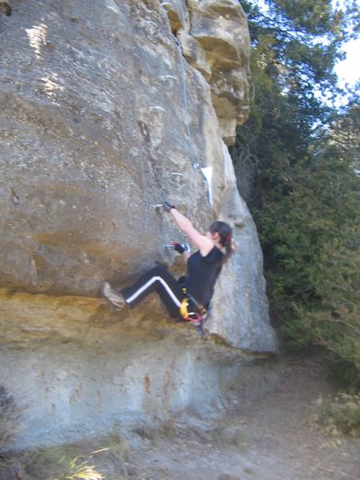 Inicio de la ferrata 