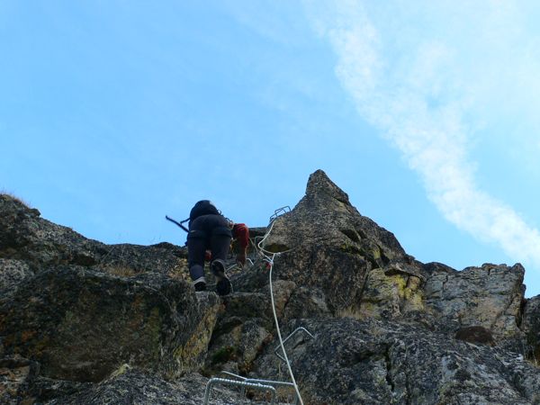 Resalte vertical de la variante derecha 