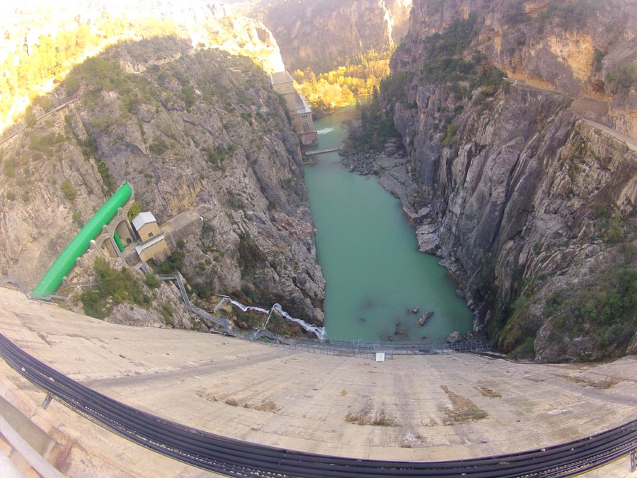 Vista de la Presa de Camarasa 