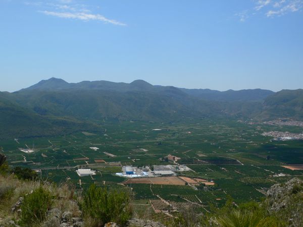 Vistas desde el tercer tramo 