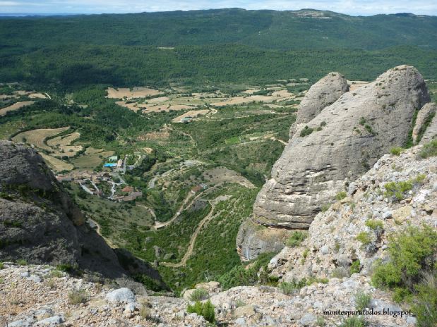 Agüero desde arriba (© Montañismo para todos) 