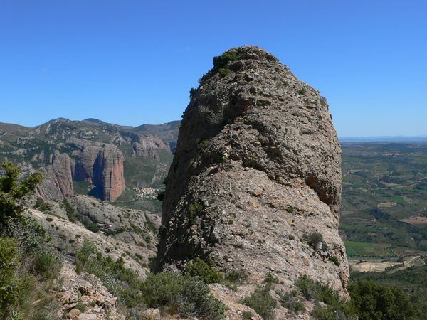 Subida al espolón gran mirador de los Mallos 
