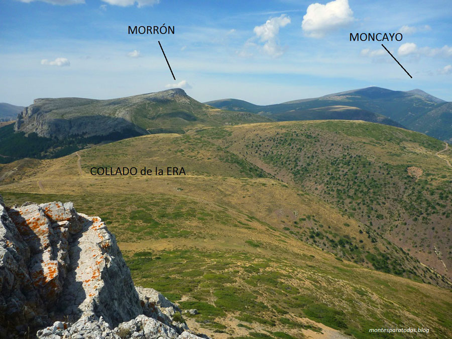 Vistas desde la cima principal 