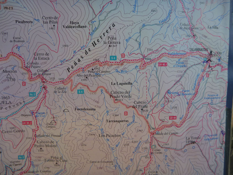 Mapa de la zona 