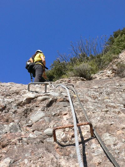 Salida del tramo vertical 