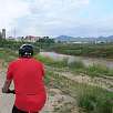 Damos un corto rodeo subiendo hacia Sant Boi de Llobregat / Ruta en Bici De Barcelona a la playa del Prat 