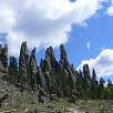 Explanada frente a Cathedral Spires / Ruta a pie Black Hills | Harney Peak | Cathedral Spires 