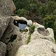 Bañeras talladas en la Pedra sobre altre 