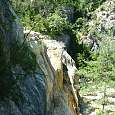 La cascada desde el muro (© Montañismo para todos) 