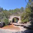 Cruzando el pont de Solell 