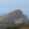 Vistas del Capu Rossu al inicio de la ruta 