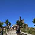 Acceso a la ermita de Santa Elena 