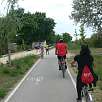 Llegamos al carril bici del Prat que baja a la playa / Ruta en Bici De Barcelona a la playa del Prat 