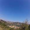 La Torre Foster desde el collado de la Espinagosa / Ruta en Bici El balcón de Barcelona, la carretera de les Aigües 