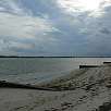 Vista hacia la carretera que conecta Key Biscayne con Virginia Key / Ruta en Bici Una vuelta por Key Biscayne 