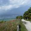Vista hacia el centro de Miami / Ruta en Bici Una vuelta por Key Biscayne 