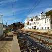 En el estrecho paseo reservado a caminantes de Montgat / Ruta en Bici El paseo marítimo de Barcelona a Premià de Mar 
