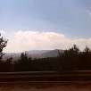 Vistas al Tibiado desde la carretera que sube a Sant Jeroni de la Murtra / Ruta en Bici Ronda Verda de Barcelona. Vuelta completa 