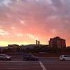 La ronda Verda es bastante larga -atardecer en el Paseo de Colón- / Ruta en Bici Ronda Verda de Barcelona. Vuelta completa 