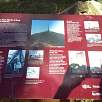 Plafón informativo en Sant Pere Màrtir / Ruta en Bici La carretera de les Aigües desde Torre Baró a Sant Pere Màrtir 