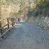 Primera rampa de subida a Ogassa / Ruta en Bici Vía Verde del Ferro i del Carbó 