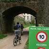 La vía verde Girona-Olot tiene abundante señalización no nos perderemos / Ruta en Bici Vía Verde Olot | Girona 