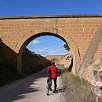 Tramo no acondicionado dirección Alcañiz / Ruta en Bici Vía Verde de la Val de Zafán 