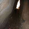 Interior del gorgo (© Montañismo para todos) / Barranco de Valdoria 