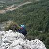 Cima de la vía ferrata -de aquí ladeamos en busca de la salida- / Cal Curt 