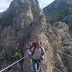 Puente tibetano de 28 metros / La Carrahila de Abarán 