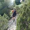 La segunda cuerda en un flanqueo fácil / Castell de Bócs 