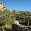Inicio del sendero desde la pista (© Montañismo para todos) / Castellot de Baells 