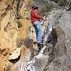 Paso equipado con escalones / Castillo Embid de Ariza 