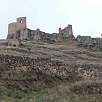 Desde el camino de regreso mirando al castillo / Castillo de Peñaflor 