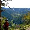 Fin de la ferrata con vistas sobre las pistas de esquí de Pal-Arinsal / Roc de la Coma d