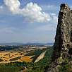 Panorámica al este desde el final de la vía ferrata / Cresta Sobrón 