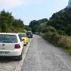 Estacionamiento debajo de la cueva Covalanas -junto a la N-629 / El Cáliz 