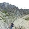 Inicio de la vía ferrata / Bony d