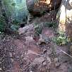 Cable equipado en la canal de bajada -2017- / Eramprunyà y Cueva de Bruguers 