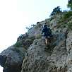 Entrada de la vía ferrata / Espolón de la Virgen 