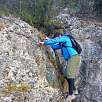Salida equipada con Tes y grapas de vía ferrata / La Selva | Camarasa 