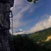 Vistas al sur desde la vía ferrata / Les 