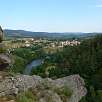 Vistas sobre el pueblo de le Malzieu / Malzieu 