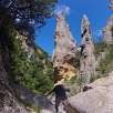 Estilizadas agujas en el barranco de la Pardina / Urquiza Olmo 