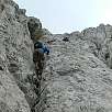 Primer tramo de cadenas -fácil- / Pedraforca | Cima del Calderer 